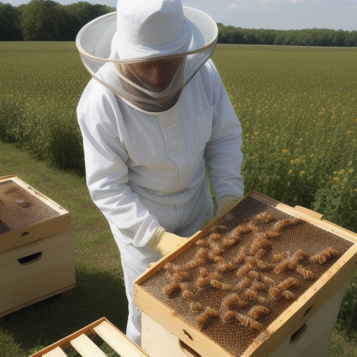 Lehrbienenstand (Varroamittel)!