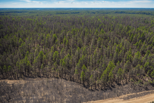 Gewährung von Zuschüssen zu den Verjüngungskosten bei Waldbrandschäden!