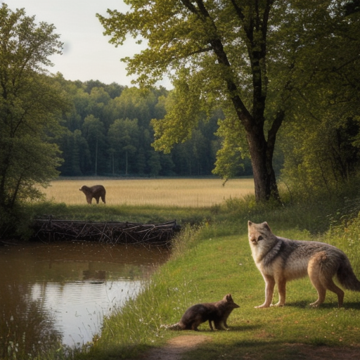 Förderung von Präventionsmaßnahmen zum Schutz vor Schäden durch geschützte Tierarten (Wolf, Biber)!