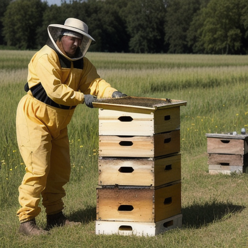 Lehrbienenstand (Varroamittel)!